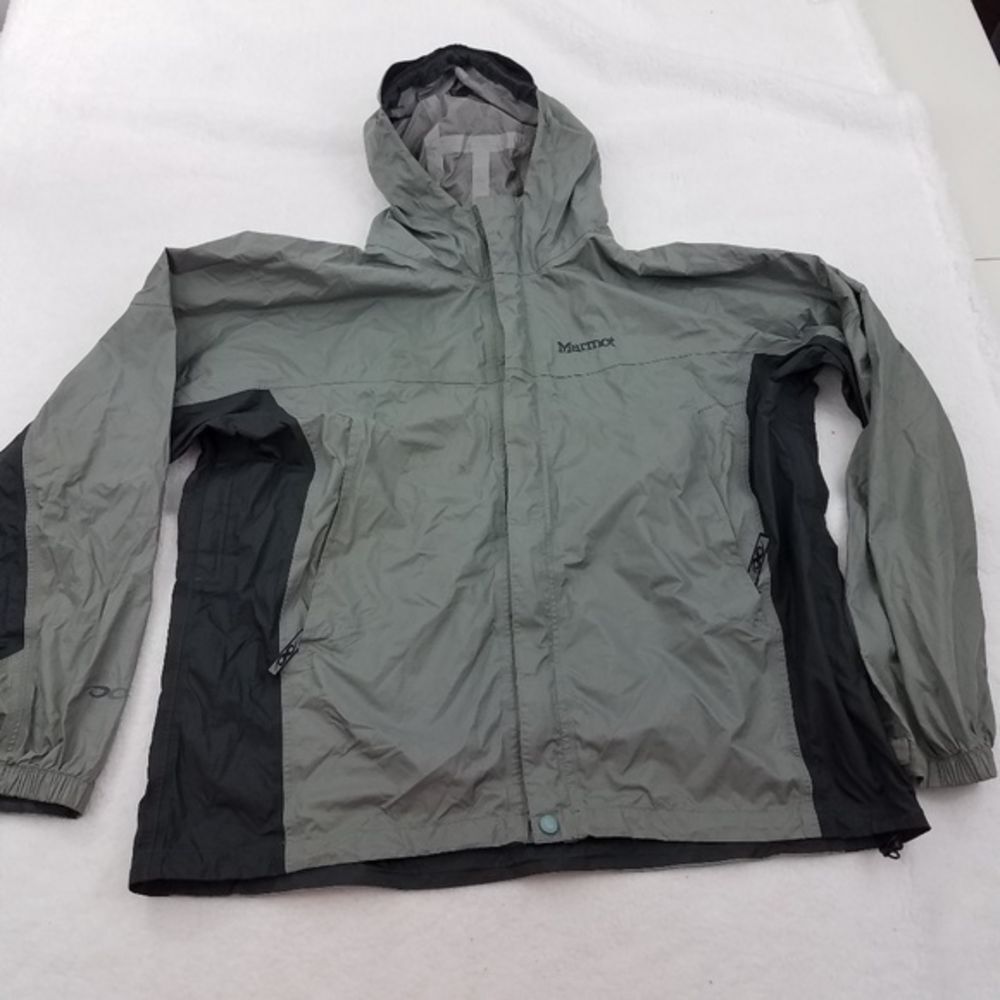 Marmot Men's Seam Sealed Gray Jacket Windbreaker F